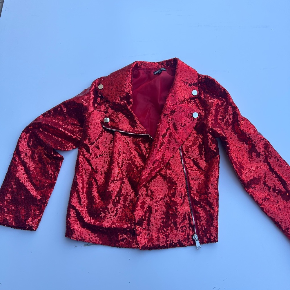 Jojo Siwa Super Sparkly Red Jacket